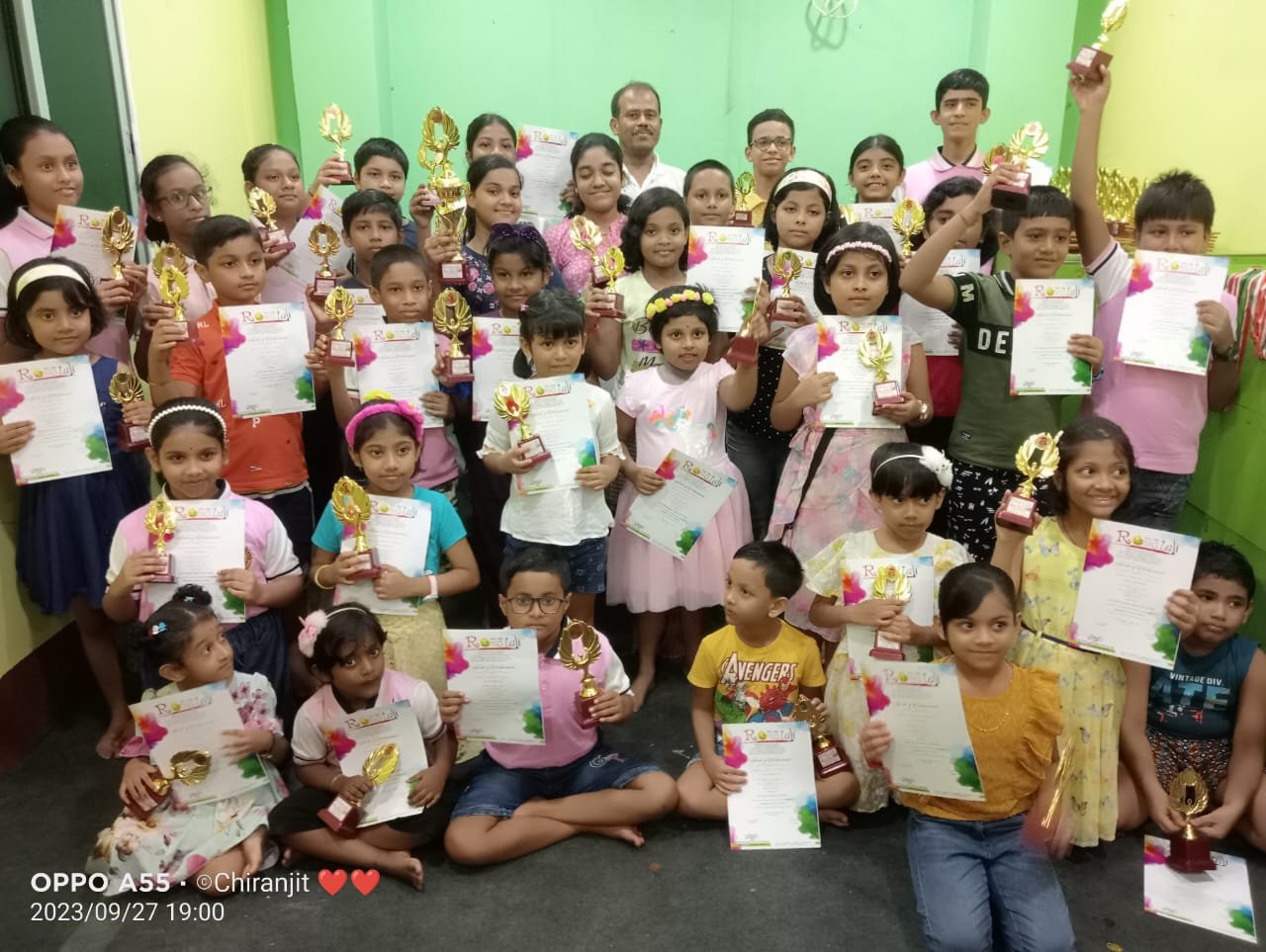 Art activity at Shilpangan Art School 16
